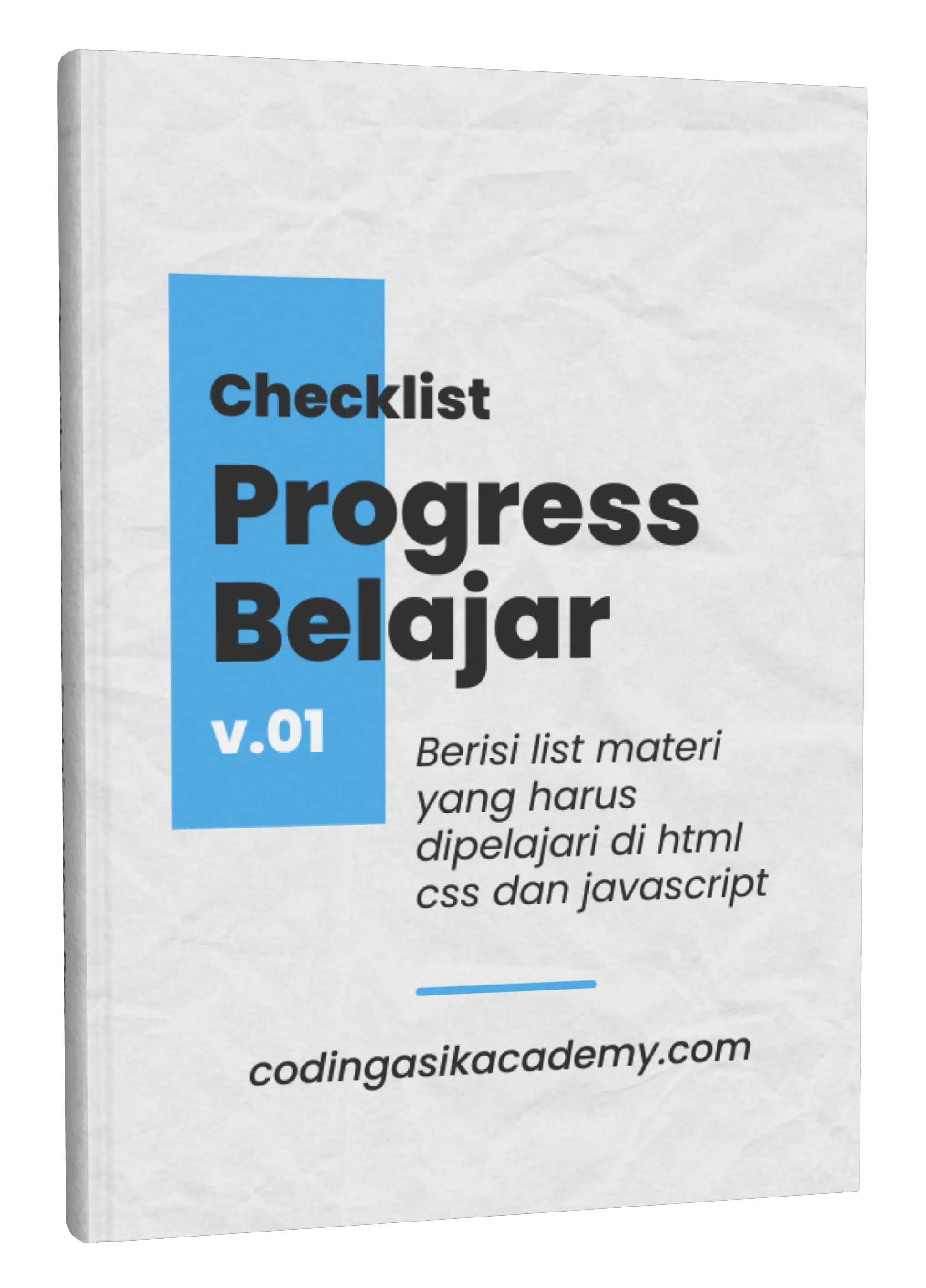 Checklist Progress Belajar Web Pro